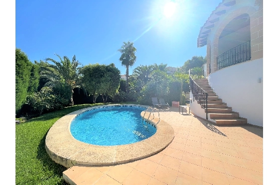 Villa in Denia(Montgo) zur Ferienvermietung, Wohnfläche 220 m², Baujahr 1997, Zustand gepflegt, + Zentralheizung, Klimaanlage, Grundstück 915 m², 3 Schlafzimmer, 3 Badezimmer, Pool, ref.: T-0422-6