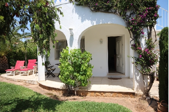 Sommerhaus in Denia  zur Ferienvermietung, Zustand gepflegt, + Zentralheizung, Klimaanlage, 2 Schlafzimmer, 1 Badezimmer, ref.: V-0722-1