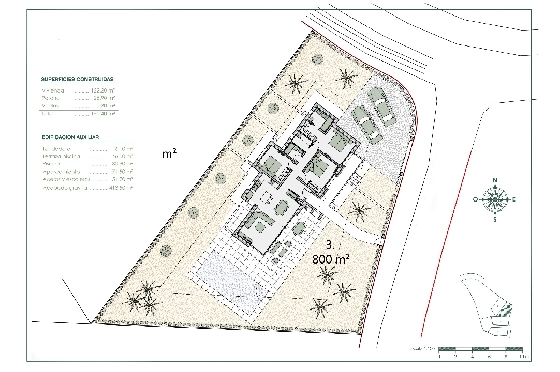 Villa in Benissa zu verkaufen, Wohnfläche 150 m², Baujahr 2022, Klimaanlage, Grundstück 800 m², 3 Schlafzimmer, 2 Badezimmer, Pool, ref.: BI-BE.H-863-4