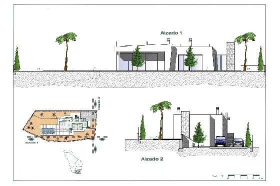 Villa in Benissa zu verkaufen, Wohnfläche 153 m², Baujahr 2022, Klimaanlage, Grundstück 800 m², 3 Schlafzimmer, 2 Badezimmer, Pool, ref.: BI-BE.H-866-7