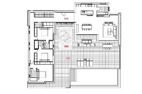 Villa in Moraira(Fanadix) zu verkaufen, Wohnfläche 550 m², Klimaanlage, Grundstück 1769 m², 4 Schlafzimmer, 5 Badezimmer, ref.: BP-3516MOR-14