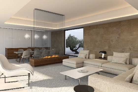 Villa in Altea zu verkaufen, Wohnfläche 330 m², Baujahr 2019, + Fussbodenheizung, Grundstück 1074 m², 4 Schlafzimmer, 4 Badezimmer, ref.: NL-NLD1085-7