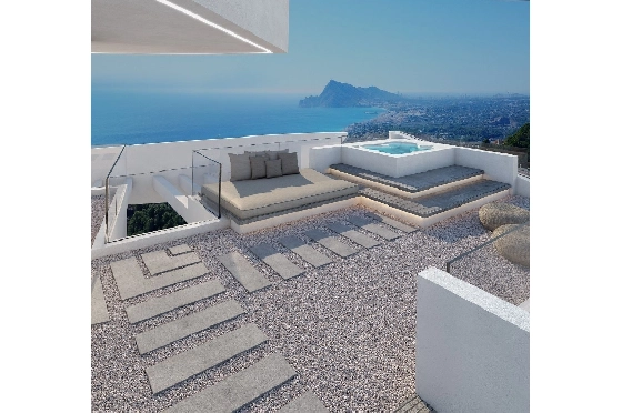 Villa in Altea zu verkaufen, Wohnfläche 280 m², Baujahr 2019, + Fussbodenheizung, Grundstück 973 m², 4 Schlafzimmer, 4 Badezimmer, ref.: NL-NLD1086-4