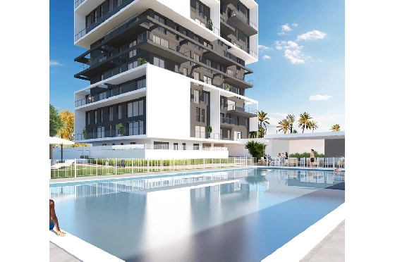 Apartment in Calpe zu verkaufen, Wohnfläche 140 m², Baujahr 2019, + Fussbodenheizung, Klimaanlage, 1 Schlafzimmer, 1 Badezimmer, Pool, ref.: NL-NLD1311-10