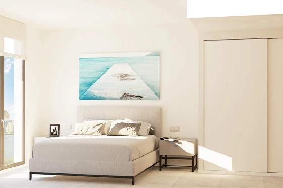 Apartment in Calpe zu verkaufen, Wohnfläche 140 m², Baujahr 2019, + Fussbodenheizung, Klimaanlage, 1 Schlafzimmer, 1 Badezimmer, Pool, ref.: NL-NLD1311-2