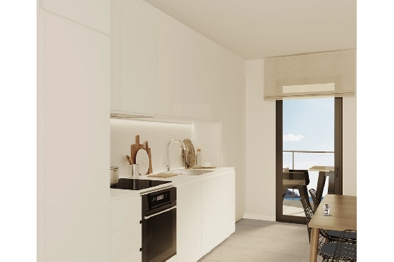 Apartment in Calpe zu verkaufen, Wohnfläche 140 m², Baujahr 2019, + Fussbodenheizung, Klimaanlage, 1 Schlafzimmer, 1 Badezimmer, Pool, ref.: NL-NLD1311-3