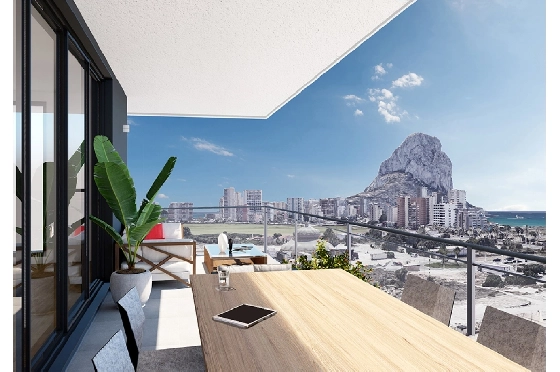 Apartment in Calpe zu verkaufen, Wohnfläche 140 m², Baujahr 2019, + Fussbodenheizung, Klimaanlage, 1 Schlafzimmer, 1 Badezimmer, Pool, ref.: NL-NLD1311-8