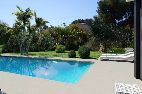 Villa in Moraira zu verkaufen, Wohnfläche 509 m², Baujahr 2022, + Zentralheizung, Klimaanlage, Grundstück 1450 m², 3 Schlafzimmer, 4 Badezimmer, Pool, ref.: NL-NLD1314-6