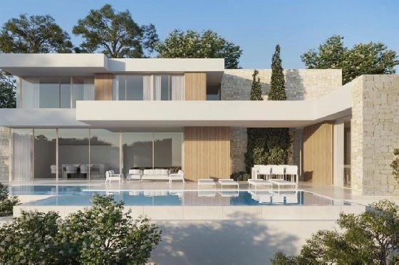 Villa in Moraira zu verkaufen, Wohnfläche 801 m², + Zentralheizung, Klimaanlage, Grundstück 307 m², 4 Schlafzimmer, 3 Badezimmer, Pool, ref.: NL-NLD1349-1