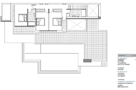 Villa in Moraira zu verkaufen, Wohnfläche 801 m², + Zentralheizung, Klimaanlage, Grundstück 307 m², 4 Schlafzimmer, 3 Badezimmer, Pool, ref.: NL-NLD1349-3