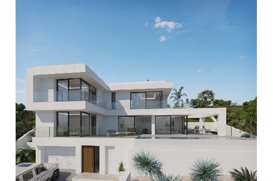 Villa in Calpe zu verkaufen, Wohnfläche 241 m², Grundstück 1010 m², 3 Schlafzimmer, 3 Badezimmer, ref.: RA-1322-2