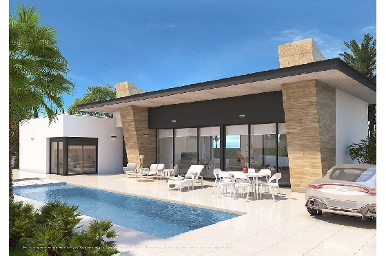 Villa in Ciudad Quesada zu verkaufen, Wohnfläche 150 m², Zustand Erstbezug, Grundstück 530 m², 3 Schlafzimmer, 3 Badezimmer, Pool, ref.: HA-CQN-101-E01-3