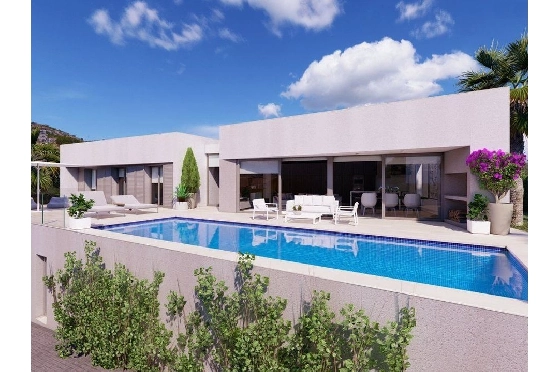 Villa in Benissa(Fustera) zu verkaufen, Wohnfläche 285 m², Klimaanlage, Grundstück 828 m², 4 Schlafzimmer, 3 Badezimmer, ref.: BP-3556BEN-1