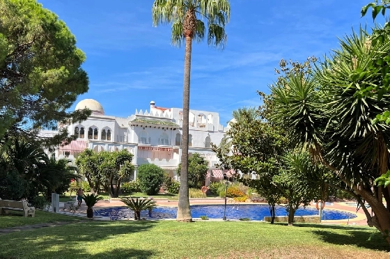 Apartment in Denia zur Ferienvermietung, Wohnfläche 75 m², Baujahr 1994, Zustand gepflegt, + KLIMA, Klimaanlage, 2 Schlafzimmer, 1 Badezimmer, Pool, ref.: T-0922-2