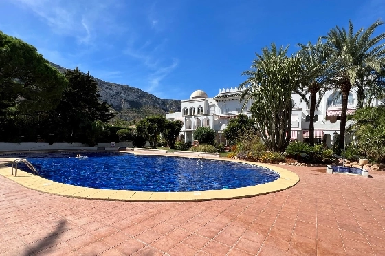 Apartment in Denia zur Ferienvermietung, Wohnfläche 75 m², Baujahr 1994, Zustand gepflegt, + KLIMA, Klimaanlage, 2 Schlafzimmer, 1 Badezimmer, Pool, ref.: T-0922-3