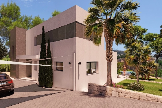 Villa in Moraira zu verkaufen, Wohnfläche 311 m², Klimaanlage, Grundstück 1003 m², 4 Schlafzimmer, 4 Badezimmer, Pool, ref.: CA-H-1535-AMB-4