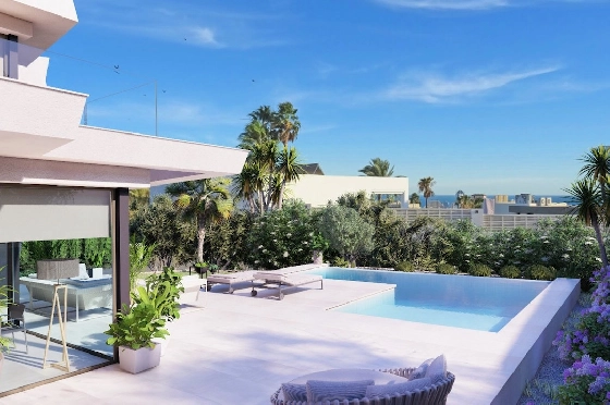 Villa in Calpe zu verkaufen, Wohnfläche 336 m², Klimaanlage, Grundstück 1783 m², 4 Schlafzimmer, 4 Badezimmer, Pool, ref.: CA-H-1538-AMB-2