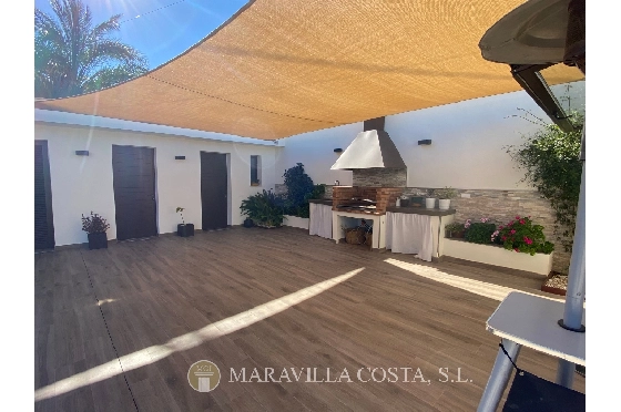 Villa in Javea zu verkaufen, Wohnfläche 220 m², + Fussbodenheizung, Klimaanlage, Grundstück 1583 m², 4 Schlafzimmer, 3 Badezimmer, Pool, ref.: MV-M-2477-13