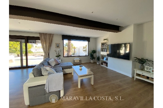 Villa in Javea zu verkaufen, Wohnfläche 220 m², + Fussbodenheizung, Klimaanlage, Grundstück 1583 m², 4 Schlafzimmer, 3 Badezimmer, Pool, ref.: MV-M-2477-23