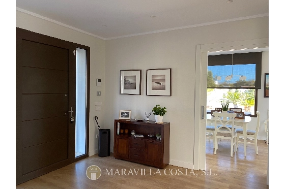 Villa in Javea zu verkaufen, Wohnfläche 220 m², + Fussbodenheizung, Klimaanlage, Grundstück 1583 m², 4 Schlafzimmer, 3 Badezimmer, Pool, ref.: MV-M-2477-43