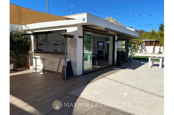 Villa in Javea zu verkaufen, Wohnfläche 220 m², + Fussbodenheizung, Klimaanlage, Grundstück 1583 m², 4 Schlafzimmer, 3 Badezimmer, Pool, ref.: MV-M-2477-6