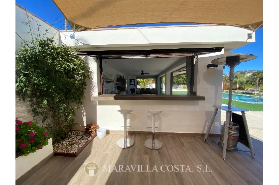 Villa in Javea zu verkaufen, Wohnfläche 220 m², + Fussbodenheizung, Klimaanlage, Grundstück 1583 m², 4 Schlafzimmer, 3 Badezimmer, Pool, ref.: MV-M-2477-7