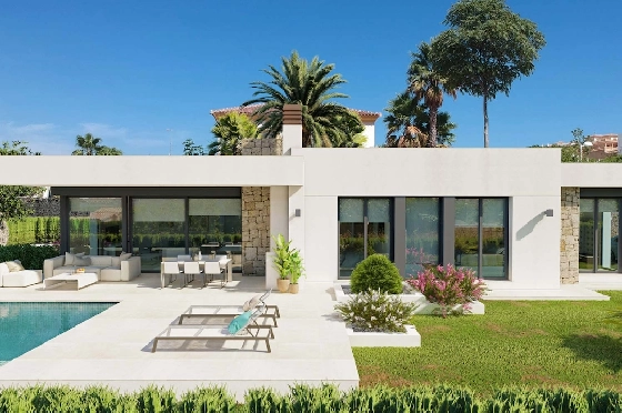 Villa in Calpe(Pla Roig) zu verkaufen, Wohnfläche 448 m², Klimaanlage, Grundstück 800 m², 3 Schlafzimmer, 2 Badezimmer, ref.: BP-4144CAL-2