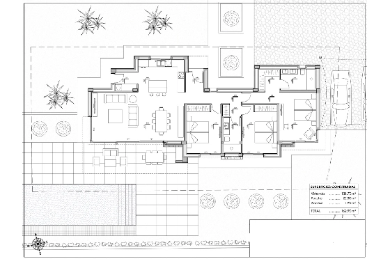 Villa in Calpe(Pla Roig) zu verkaufen, Wohnfläche 448 m², Klimaanlage, Grundstück 800 m², 3 Schlafzimmer, 2 Badezimmer, ref.: BP-4144CAL-3