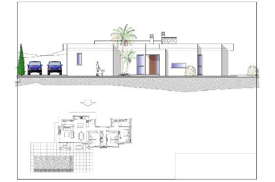 Villa in Calpe(Pla Roig) zu verkaufen, Wohnfläche 448 m², Klimaanlage, Grundstück 800 m², 3 Schlafzimmer, 2 Badezimmer, ref.: BP-4144CAL-6