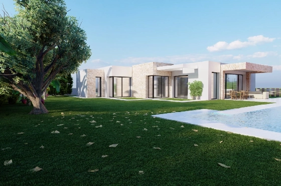 Villa in Benissa(La Fustera) zu verkaufen, Wohnfläche 185 m², Klimaanlage, Grundstück 1001 m², 4 Schlafzimmer, 3 Badezimmer, ref.: BP-6362BEN-3