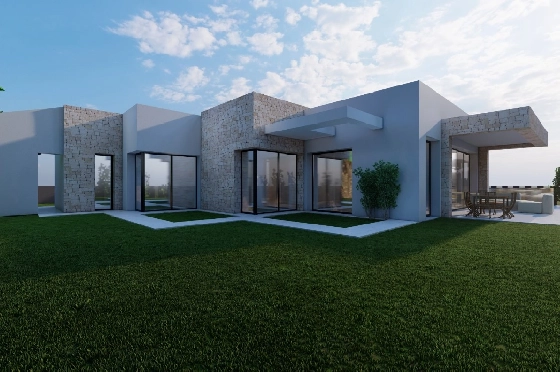 Villa in Benissa(La Fustera) zu verkaufen, Wohnfläche 185 m², Klimaanlage, Grundstück 1001 m², 4 Schlafzimmer, 3 Badezimmer, ref.: BP-6362BEN-7