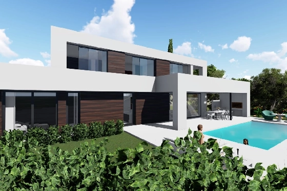 Villa in Calpe(La Canuta) zu verkaufen, Wohnfläche 265 m², Klimaanlage, Grundstück 2760 m², 4 Schlafzimmer, 3 Badezimmer, ref.: BP-6365CAL-1