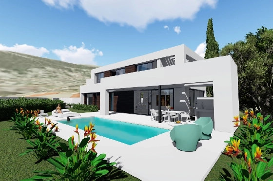 Villa in Calpe(La Canuta) zu verkaufen, Wohnfläche 265 m², Klimaanlage, Grundstück 2760 m², 4 Schlafzimmer, 3 Badezimmer, ref.: BP-6365CAL-3