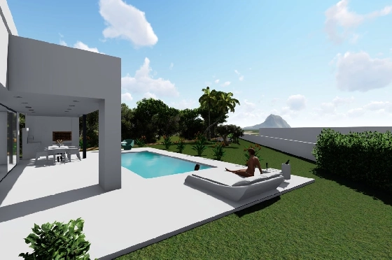 Villa in Calpe(La Canuta) zu verkaufen, Wohnfläche 265 m², Klimaanlage, Grundstück 2760 m², 4 Schlafzimmer, 3 Badezimmer, ref.: BP-6365CAL-6