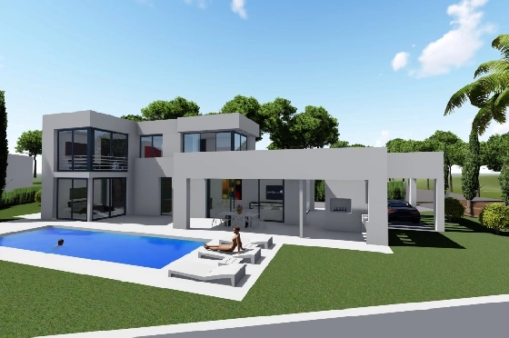 Villa in Calpe(Bassetes) zu verkaufen, Wohnfläche 248 m², Klimaanlage, Grundstück 935 m², 4 Schlafzimmer, 3 Badezimmer, ref.: BP-6366CAL-1