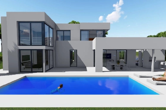 Villa in Calpe(Bassetes) zu verkaufen, Wohnfläche 248 m², Klimaanlage, Grundstück 935 m², 4 Schlafzimmer, 3 Badezimmer, ref.: BP-6366CAL-2