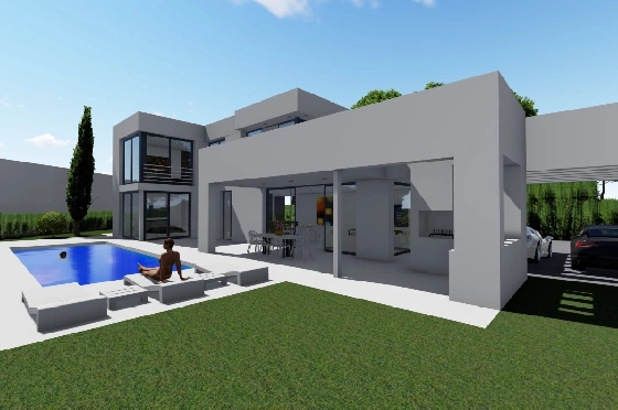 Villa in Calpe(Bassetes) zu verkaufen, Wohnfläche 248 m², Klimaanlage, Grundstück 935 m², 4 Schlafzimmer, 3 Badezimmer, ref.: BP-6366CAL-3