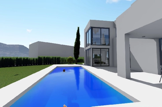 Villa in Calpe(Bassetes) zu verkaufen, Wohnfläche 248 m², Klimaanlage, Grundstück 935 m², 4 Schlafzimmer, 3 Badezimmer, ref.: BP-6366CAL-4