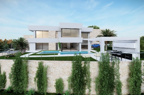 Villa in Moraira(Benimeit) zu verkaufen, Wohnfläche 430 m², Klimaanlage, Grundstück 969 m², 4 Schlafzimmer, 3 Badezimmer, ref.: BP-6367MOR-1