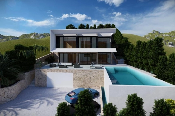 Villa in Altea(Altea Hills) zu verkaufen, Wohnfläche 285 m², Klimaanlage, Grundstück 823 m², 4 Schlafzimmer, 4 Badezimmer, ref.: BP-6369ALT-3