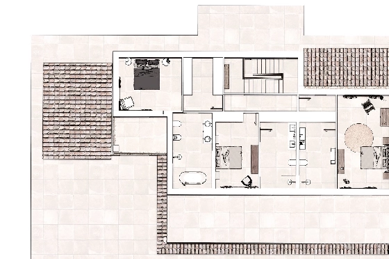 Finca in Benissa(Llenes) zu verkaufen, Wohnfläche 368 m², Baujahr 2023, Klimaanlage, Grundstück 10000 m², 4 Schlafzimmer, 4 Badezimmer, Pool, ref.: BI-BE.F-164-34