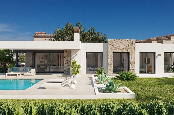 Villa in Calpe zu verkaufen, Wohnfläche 192 m², Klimaanlage, Grundstück 800 m², 4 Schlafzimmer, 3 Badezimmer, Pool, ref.: BI-CA.H-442-1