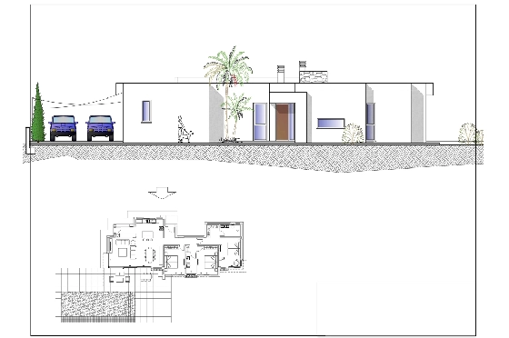 Villa in Calpe zu verkaufen, Wohnfläche 166 m², Klimaanlage, Grundstück 800 m², 3 Schlafzimmer, 2 Badezimmer, Pool, ref.: BI-CA.H-443-7