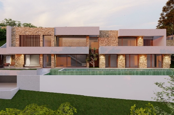 Villa in Altea(La Vella) zu verkaufen, Wohnfläche 470 m², Klimaanlage, Grundstück 1143 m², 4 Schlafzimmer, 4 Badezimmer, ref.: BP-6378ALT-1