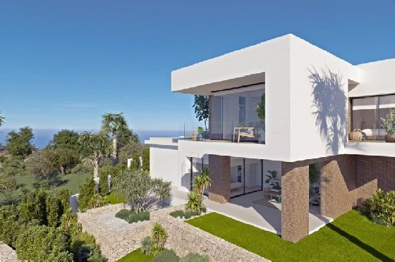 Villa in Benitachell(Cumbre del Sol) zu verkaufen, Wohnfläche 615 m², Klimaanlage, Grundstück 951 m², 3 Schlafzimmer, 4 Badezimmer, ref.: BP-4178BELL-1