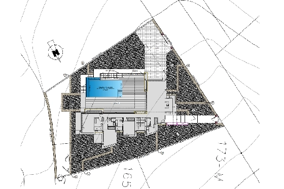 Villa in Benitachell(Cumbre del Sol) zu verkaufen, Wohnfläche 615 m², Klimaanlage, Grundstück 951 m², 3 Schlafzimmer, 4 Badezimmer, ref.: BP-4178BELL-11