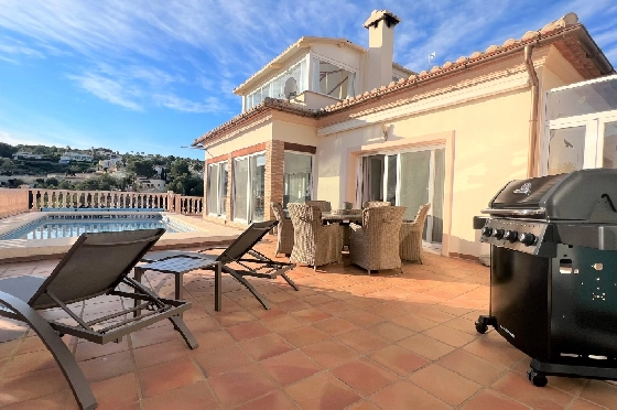 Villa in Denia(Marquesa VI) zur Ferienvermietung, Wohnfläche 260 m², Baujahr 2002, Zustand gepflegt, + Fussbodenheizung, Klimaanlage, Grundstück 800 m², 3 Schlafzimmer, 3 Badezimmer, Pool, ref.: T-1022-2