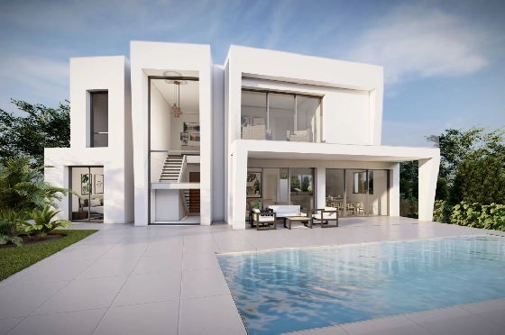 Villa in Moraira(Solpark) zu verkaufen, Wohnfläche 255 m², Klimaanlage, Grundstück 1024 m², 4 Schlafzimmer, 3 Badezimmer, ref.: BP-6413MOR-2