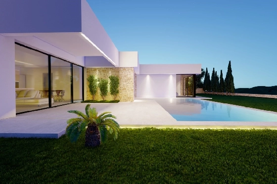 Villa in Calpe(Puerto Blanco) zu verkaufen, Wohnfläche 167 m², Klimaanlage, Grundstück 1252 m², 3 Schlafzimmer, 2 Badezimmer, ref.: BP-6414CAL-3