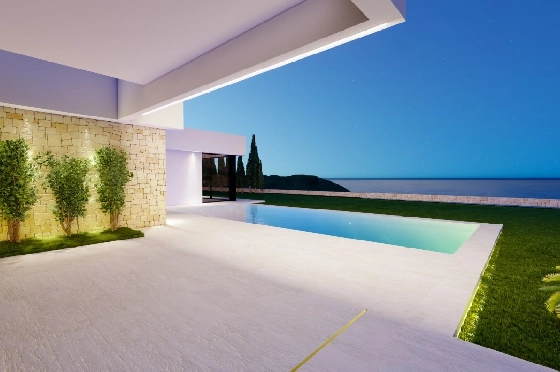 Villa in Calpe(Puerto Blanco) zu verkaufen, Wohnfläche 167 m², Klimaanlage, Grundstück 1252 m², 3 Schlafzimmer, 2 Badezimmer, ref.: BP-6414CAL-4